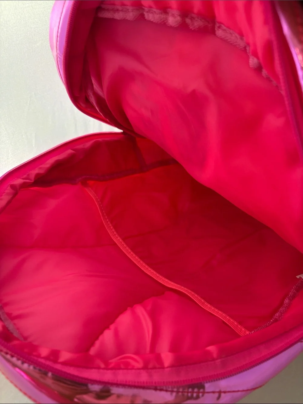 New Beautiful Girls Pink Glitter 'LOVE' Backpack and Lunch Bag Set